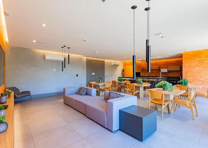 Loft No Topo De Shopping, Com Infra Completa Apartamento